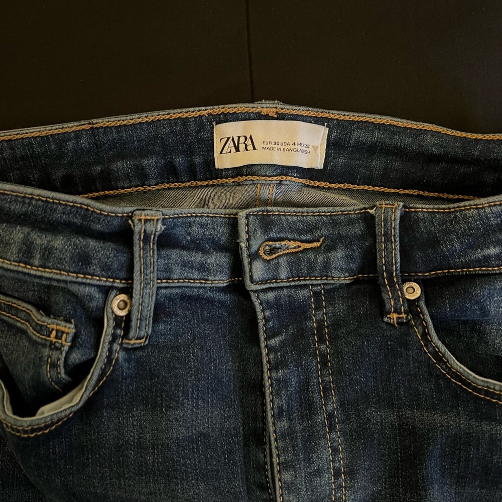 Zara straight leg jeggings